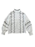 شومیز گیپور آستین بند