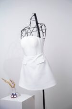 پيراهن دكلته فنر دار