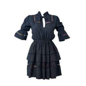 پیراهن آستین مربعی