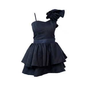 پیراهن مشکی یه وری