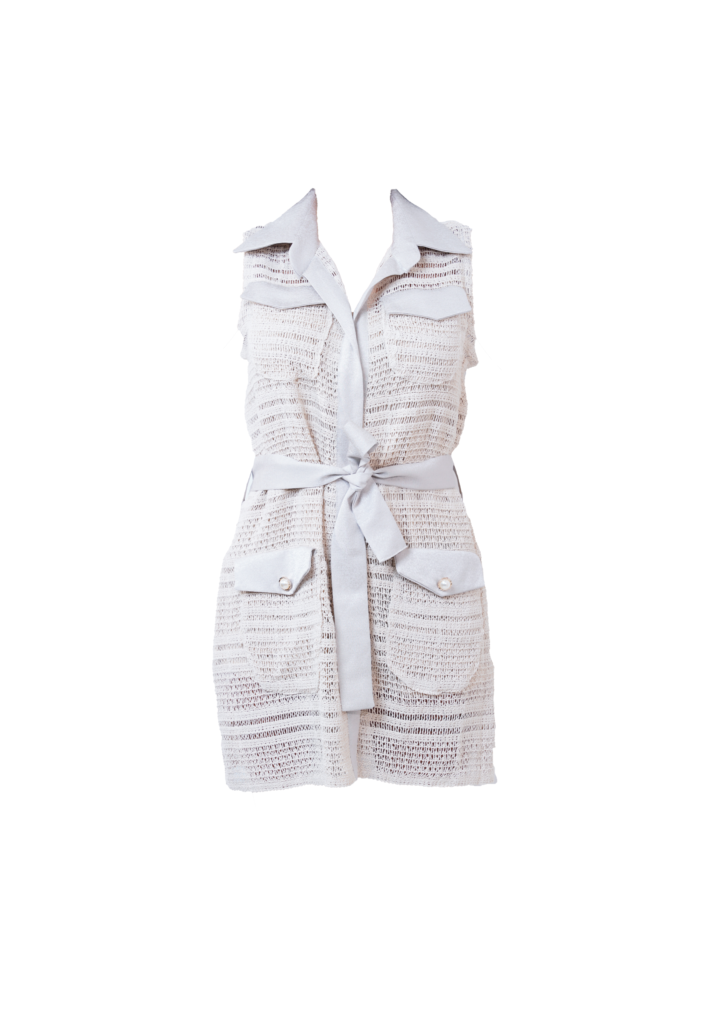 sit-17 پیراهن چهارجیب گیپور - Image 1