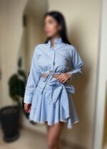 ست شومیز و دامن پرین - Image 10