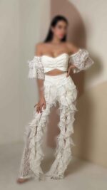 ست تاپ و شلوار پریا