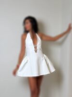 پیراهن دکلته مجلسی اسکارلت - Image 9