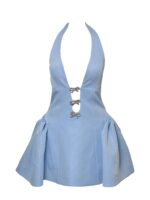 پیراهن دکلته مجلسی اسکارلت - Image 2