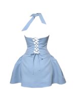 پیراهن دکلته مجلسی اسکارلت - Image 3