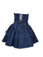 پیراهن دکلته مجلسی پیونی - Image 3