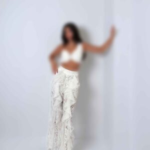 شلوار گیپور چین حلزونی