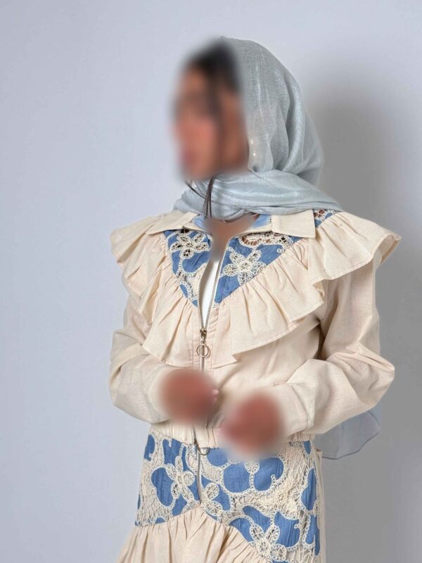 ست بامبر و شلوار طاووس - Image 8