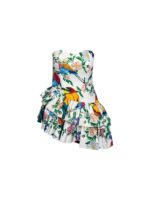 پیراهن مجلسی سوگل با برش حرفه‌ای