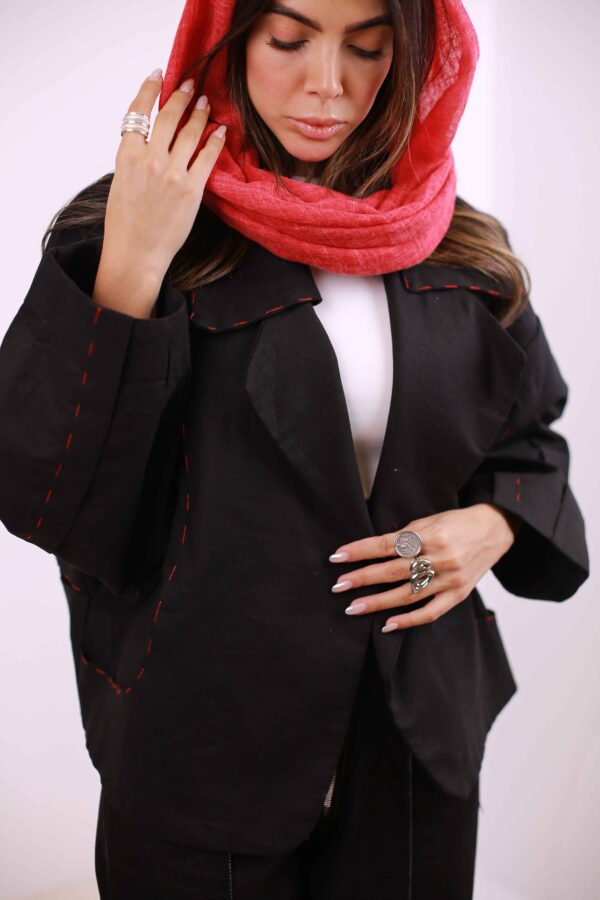 کت لینن ترکیبی سیپورا - Image 6