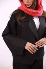 کت لینن ترکیبی سیپورا - Image 7