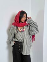 شومیز راه‌راه دیار - Image 2