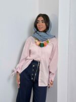 شومیز راه‌راه دیار - Image 8