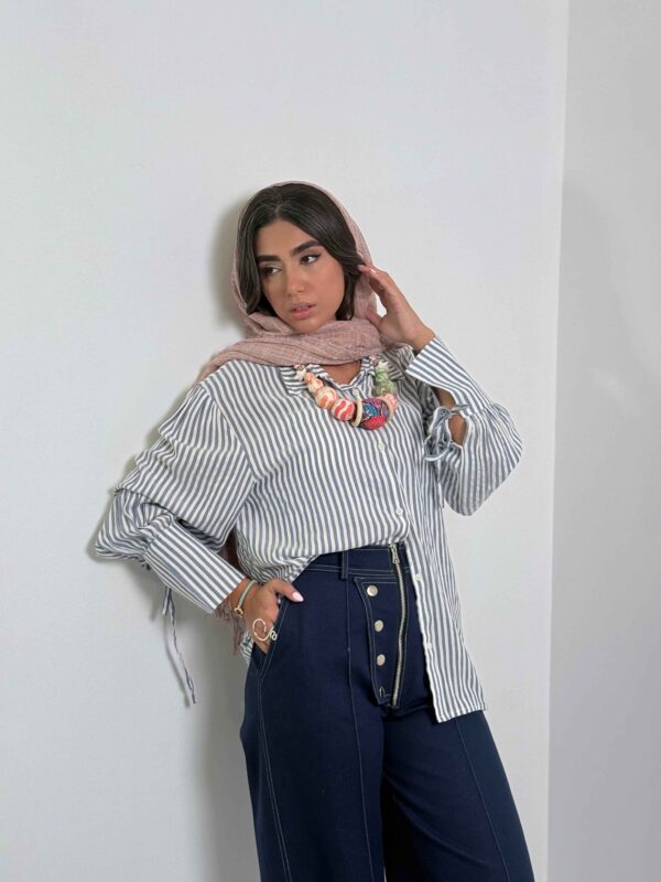شومیز راه‌راه دیار - Image 3