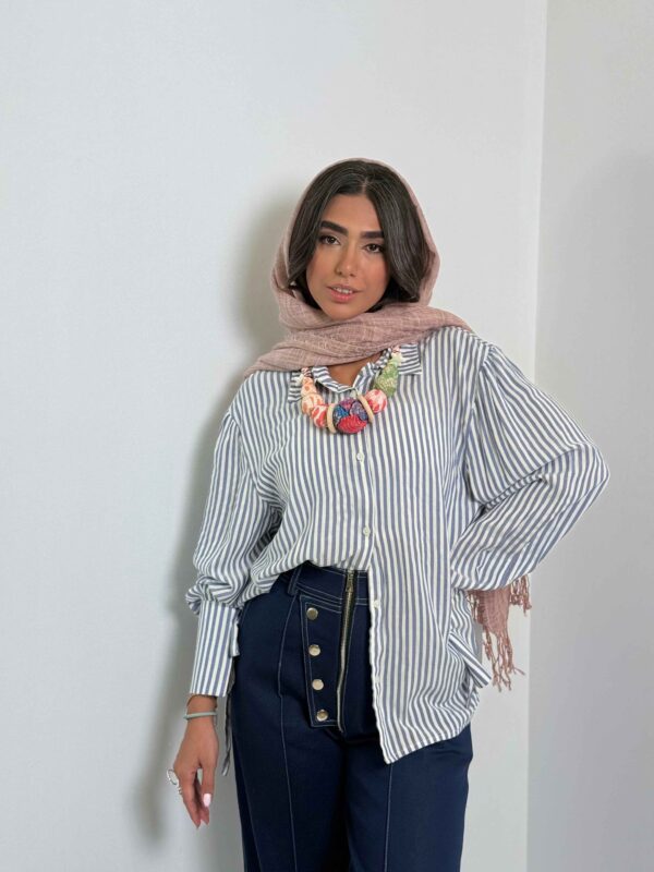 شومیز راه‌راه دیار - Image 1