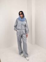 ست بامبر و شلوار ستاره دار زد کالکشن - Image 2