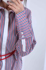 شومیز ویوا باکمربند(کارولیا) - Image 4