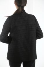 شومیز کژوال شنل مشکی(فالانج) - Image 3