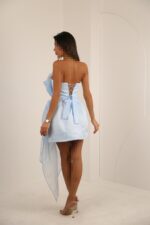 پیراهن بالا گل ارگانزا(شادان) - Image 2