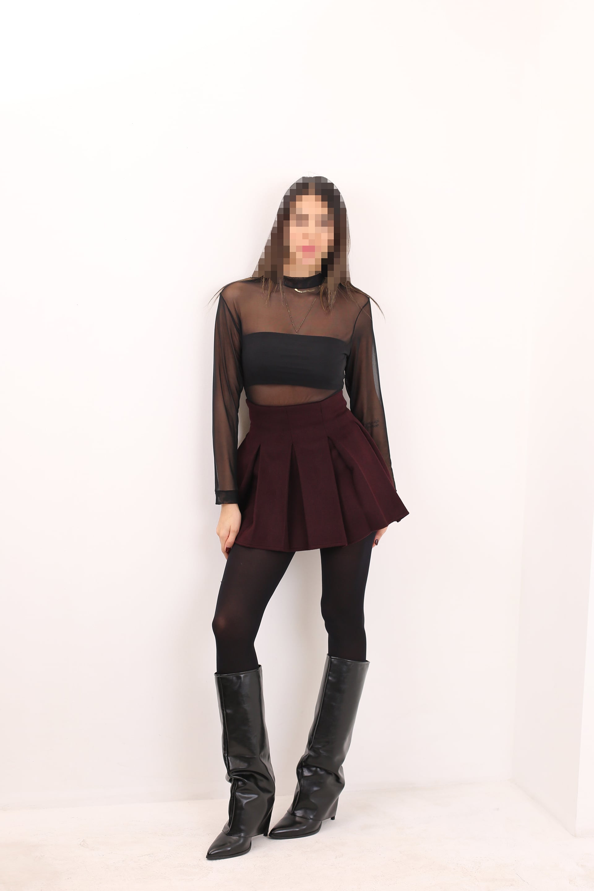 دامن پلاتین دامن پلاتین - Image 1